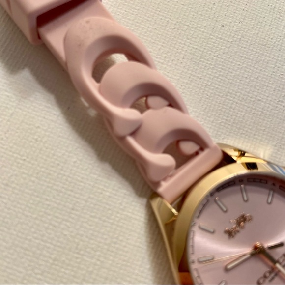Coach Libby Watch, Blush Pink, 34 Mm - Picture 6 of 8